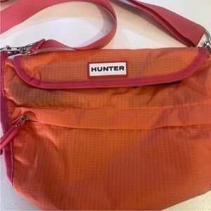 Hunter Vibrant Orange and Pink Bag